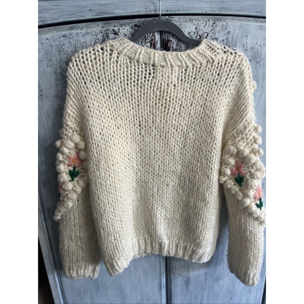 Chicwish Handmade with Love Cardigan Sweater Sm Boho Feminine Cottage Core - Picture 6 of 9